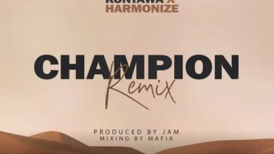 Photo of Kontawa Ft Harmonize – Champion remix | AUDIO